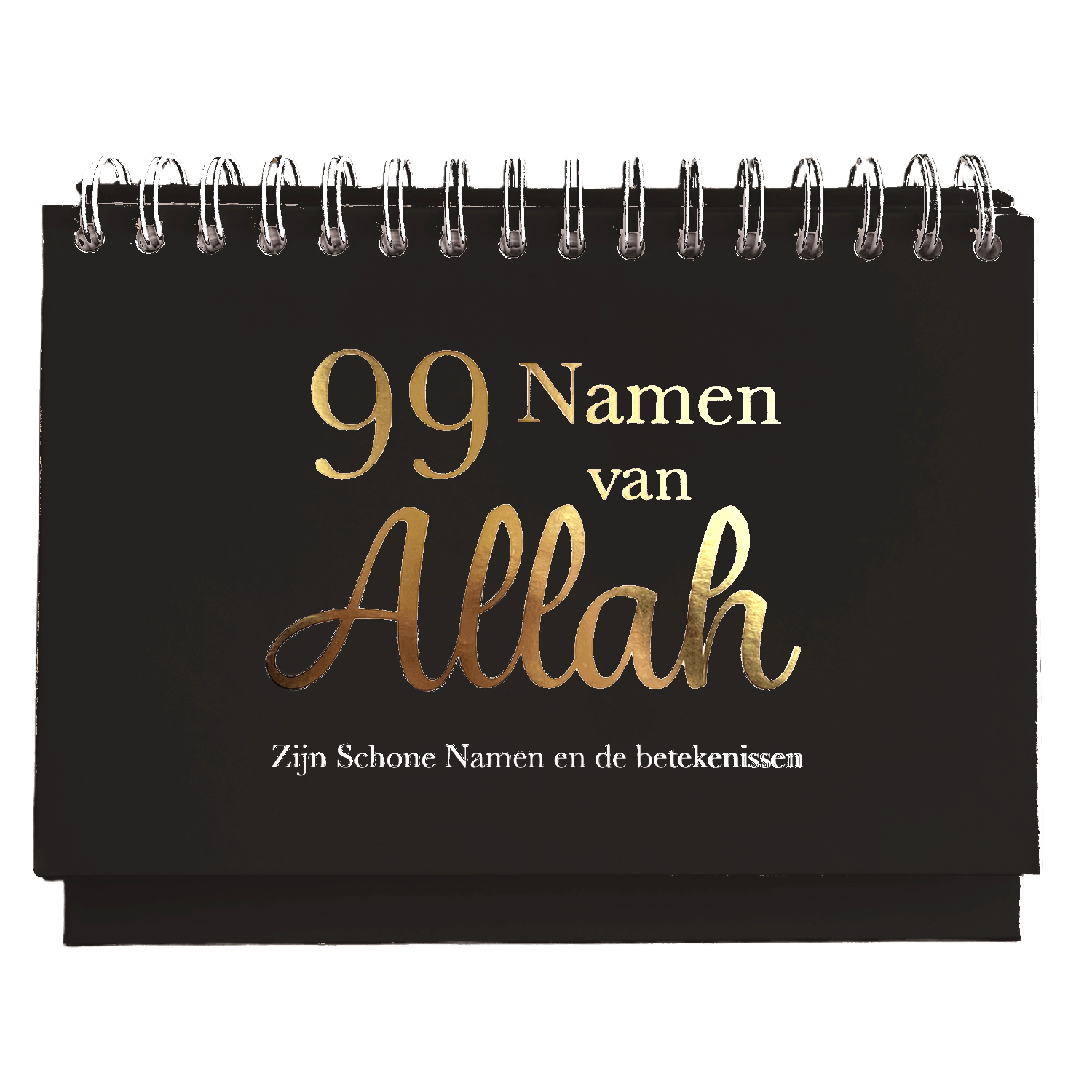 99 Namen van Allah Kalender Hadieth Benelux Calendriers, organiseurs et agendas Zwart 9789493281608 Librairie Musulmane Al-imen