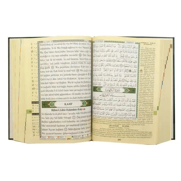 Coran Tajweed Quran With Meaning Translation And Transliteration I...