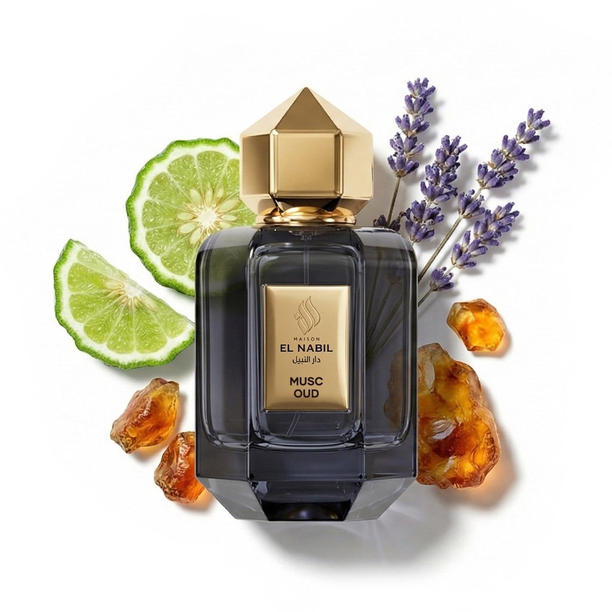 Musc Oud - Eau De Parfum El Nabil Parfums et eaux de Cologne 5060815003165 Librairie Musulmane Al-imen