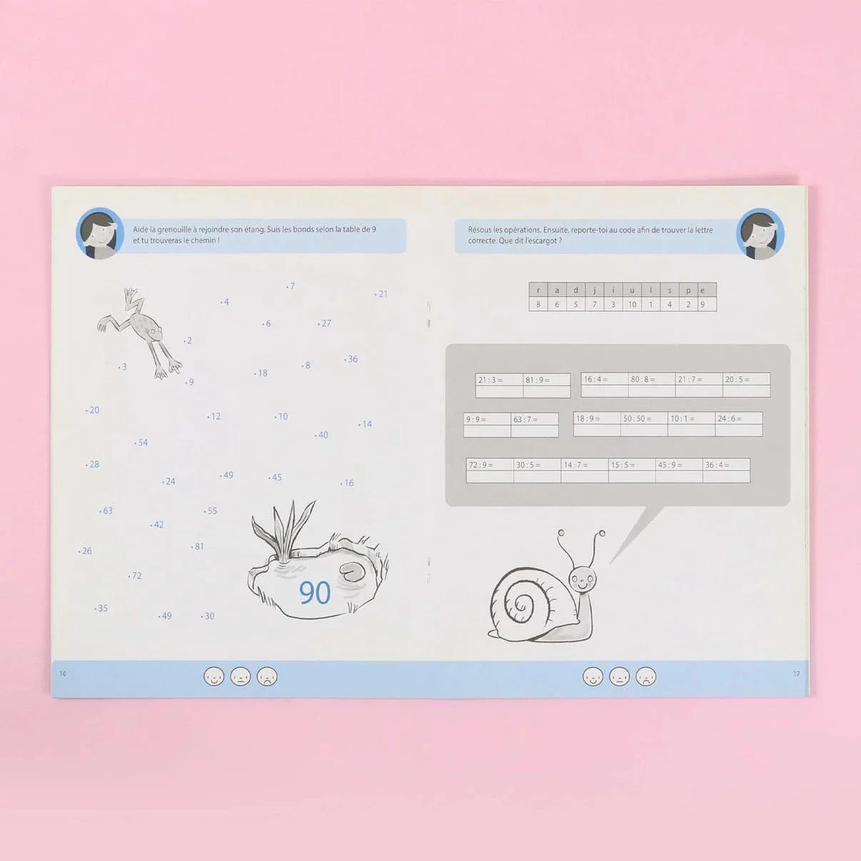 Série Ballon: La Multiplication et la Division (8 - 9 ans)) | Mon cahier d'exercices Al - imen