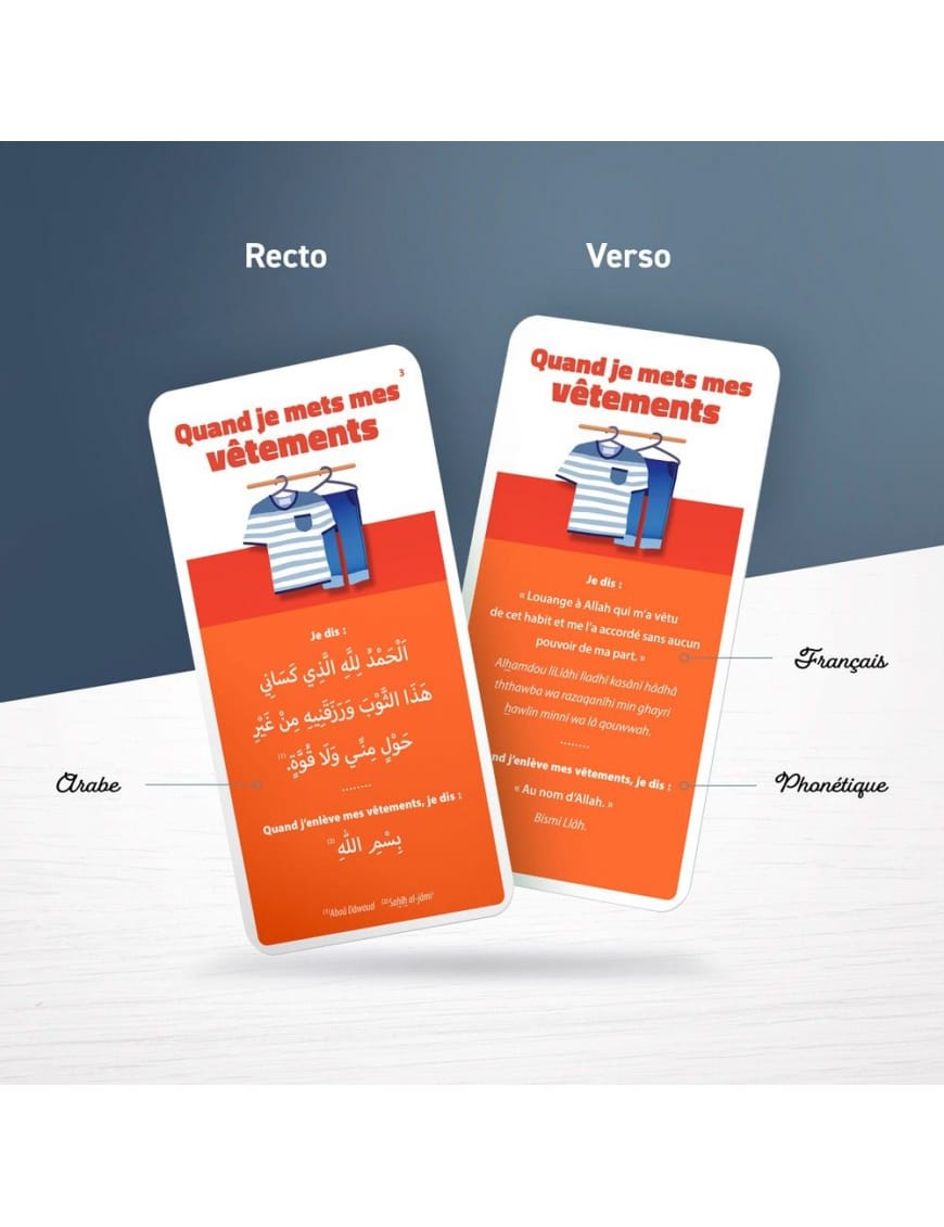 Dou’a Pocket - 50 jolies cartes d’invocations (Arabe, Français & Phonétique) - Educatfal - Sana Sana Livres > Islam > Invocations (Dou'as) 9782914949255 Librairie Musulmane Al-imen