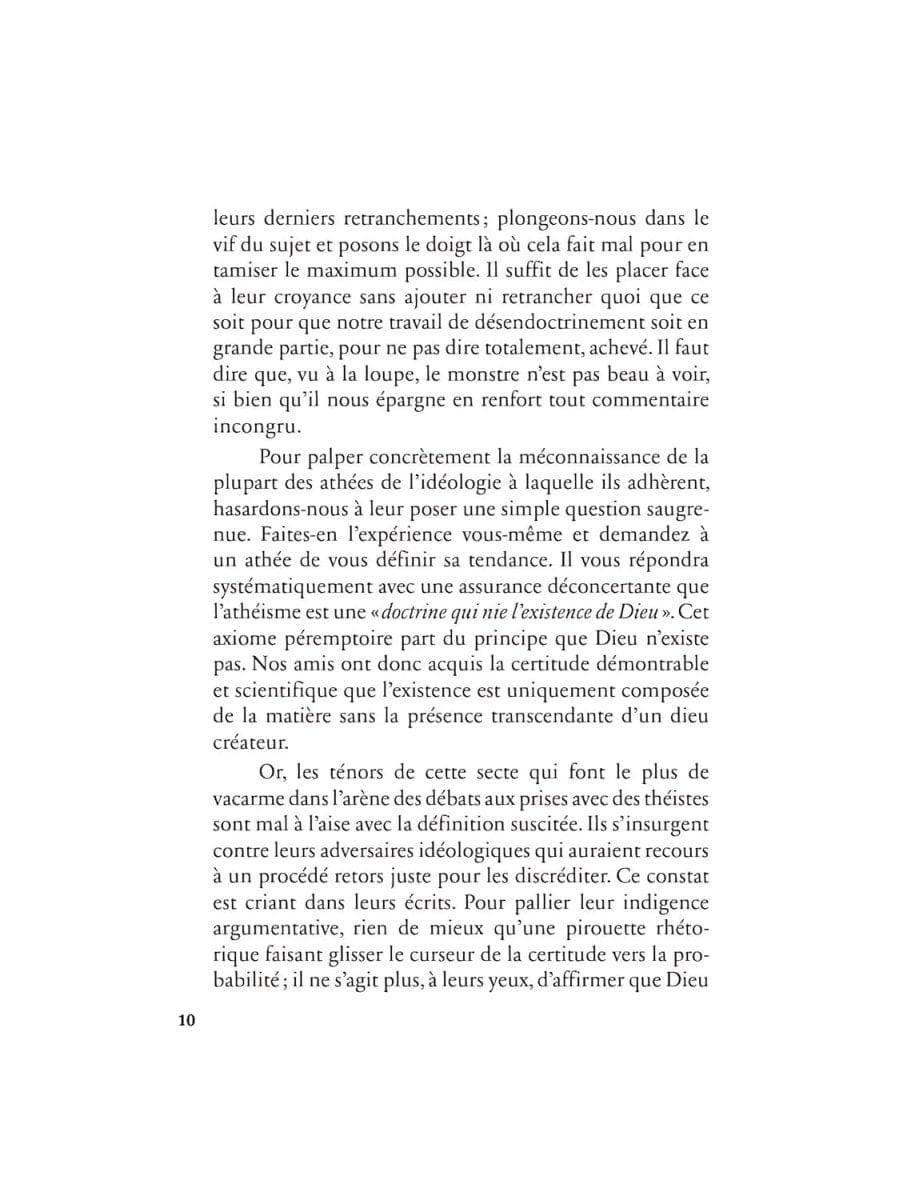 L'athéisme : l'hypothèse impossible par Dr. Sami 'Ameri Al - imen