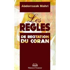 Les règles de récitation du Coran Maison d'Ennour Livre > Islam 9782910891947 Librairie Musulmane Al-imen